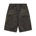 Boredom Kills Leather Short - Black